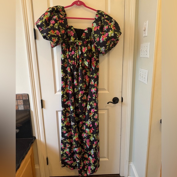 Caroline Constas Reyna Floral Off-Shoulder Maxi Dress - Picture 6 of 8